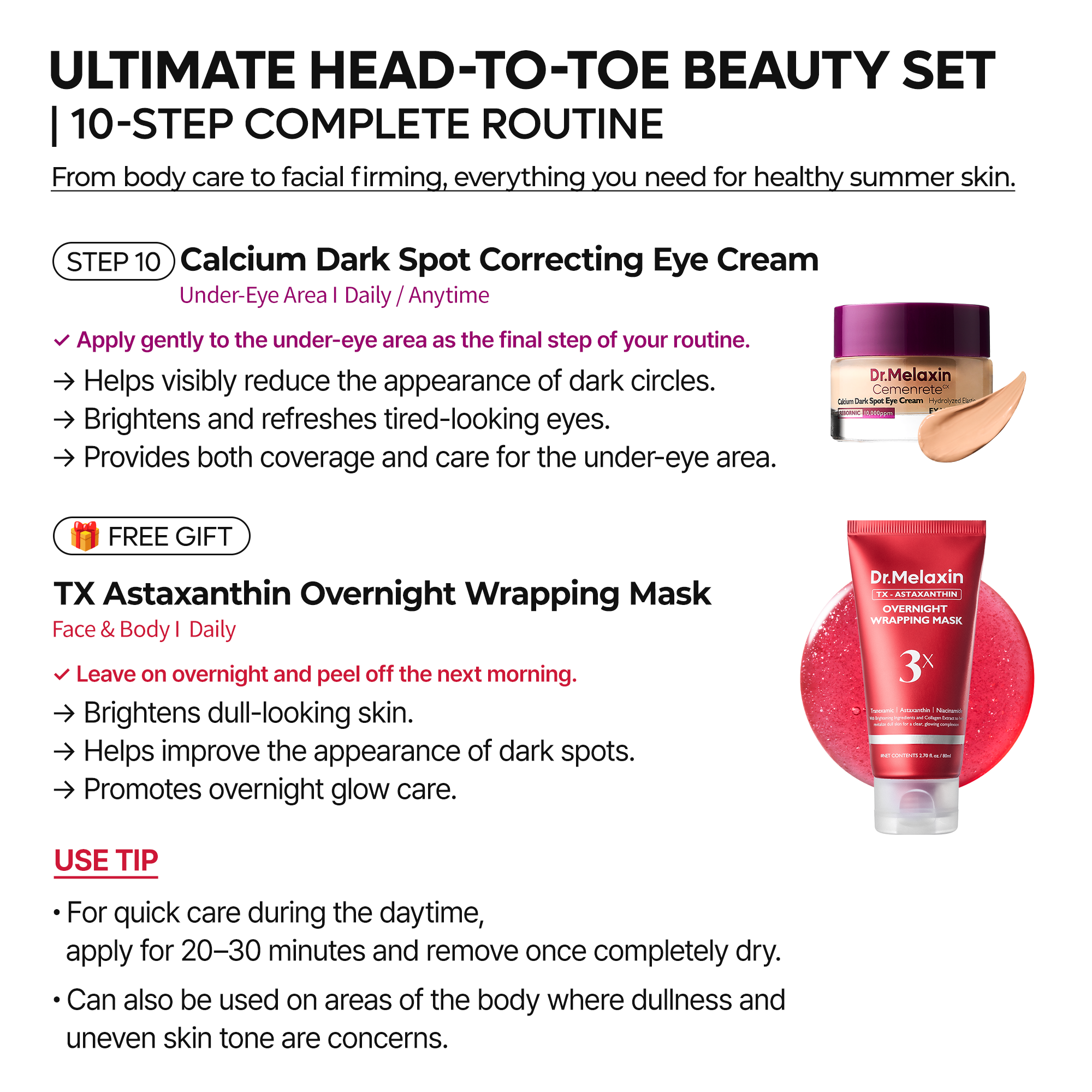 Summer Essentials  | Ultimate Head-to-Toe Beauty Set (+FREE GIFT)