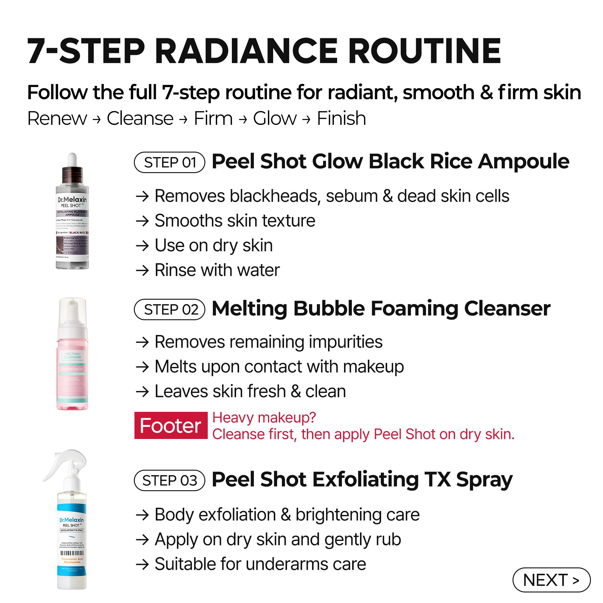 🏆 ALL-TIME BESTSELLER | 7-Step Radiance Routine Set