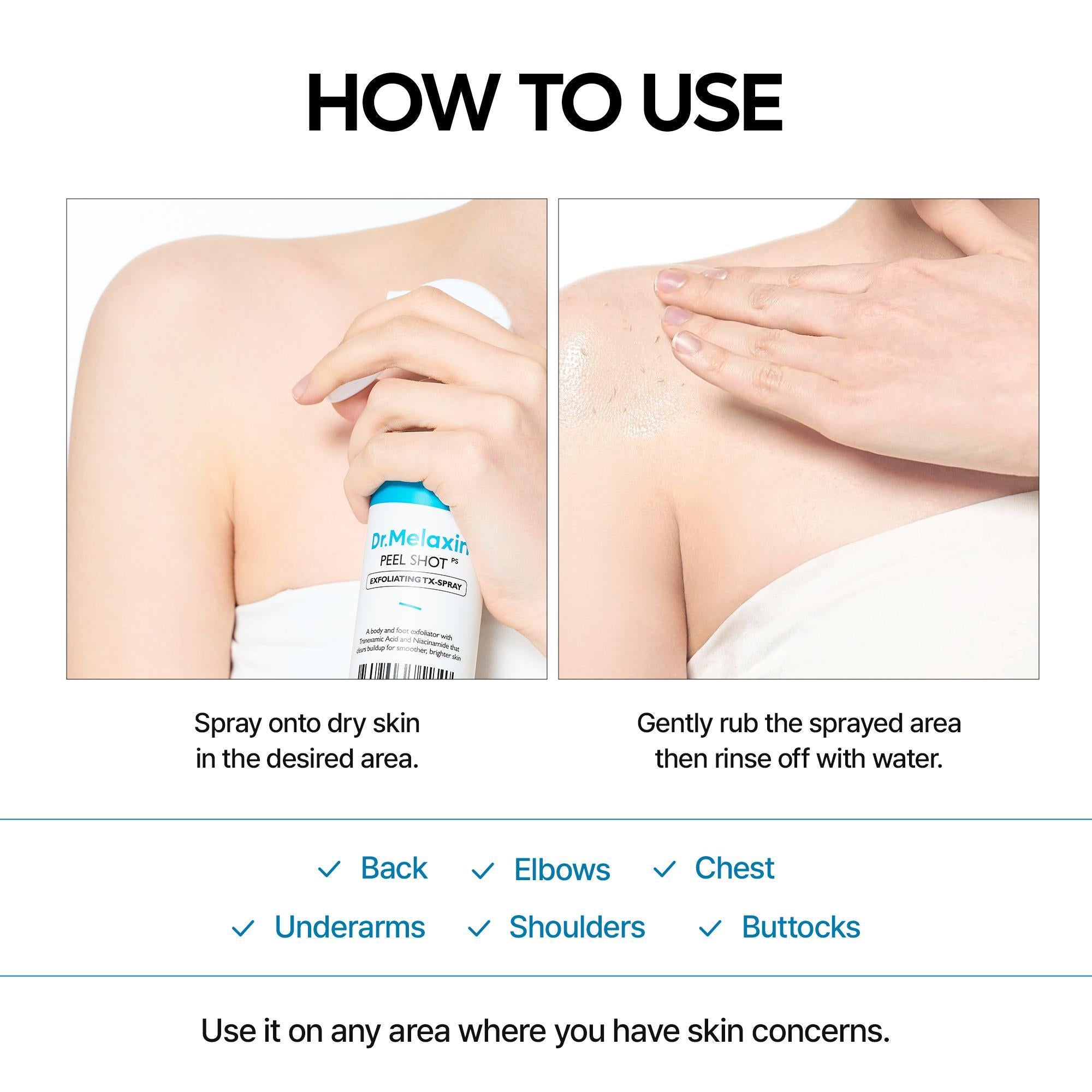 BESTSELLER | Peel Shot Exfoliating TX Spray