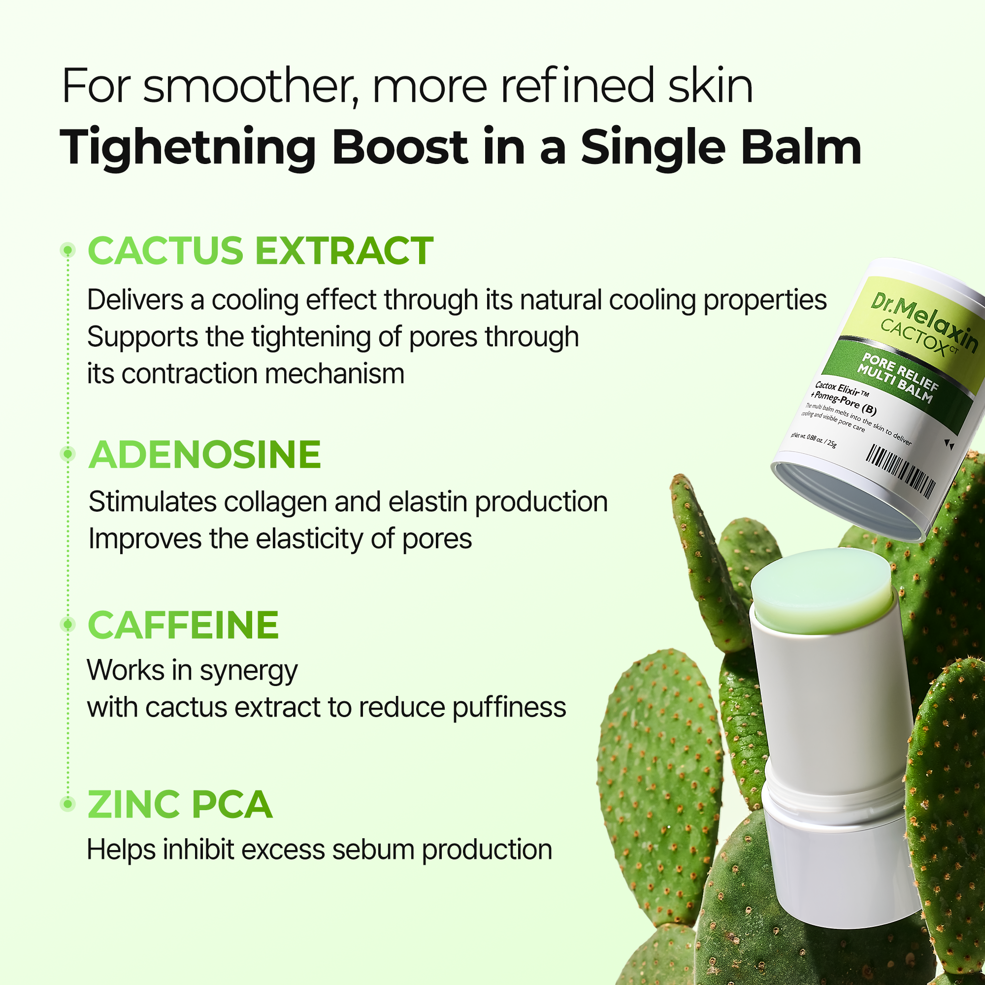 3-Step CACTOX Pore Tightening Set