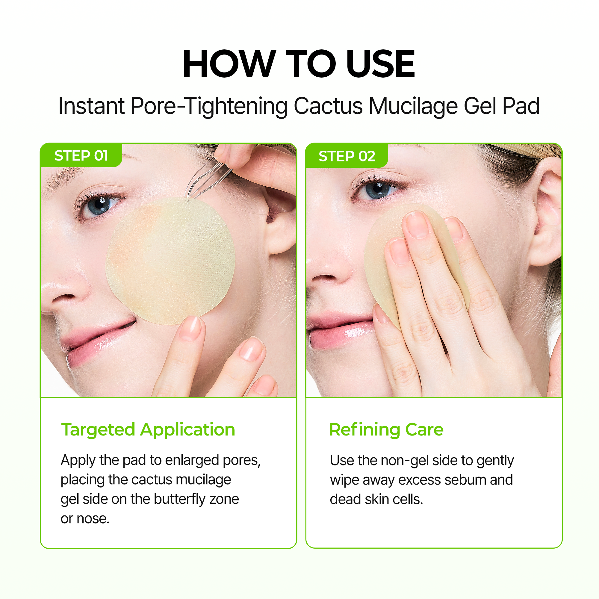 CACTOX Pore Relief Jelly Toner 60 Pads
