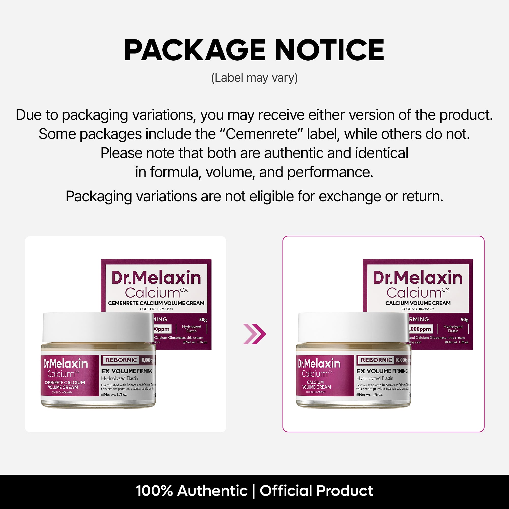 Calcium Firming & Glow Routine Set